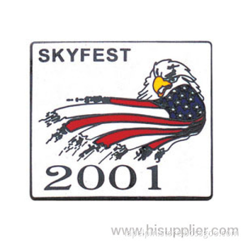 High Quality Custom Stamped Bronze Lapel Pin